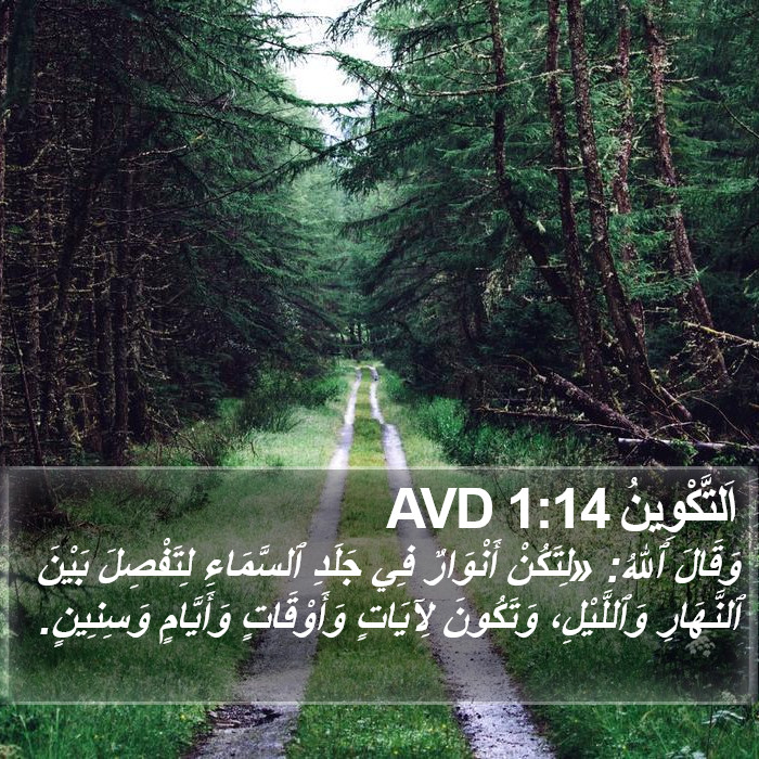 اَلتَّكْوِينُ 1:14 AVD Bible Study