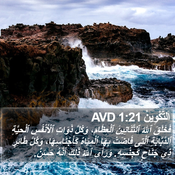 اَلتَّكْوِينُ 1:21 AVD Bible Study