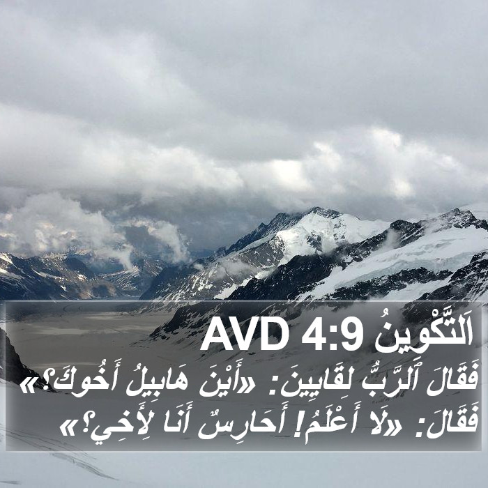 اَلتَّكْوِينُ 4:9 AVD Bible Study