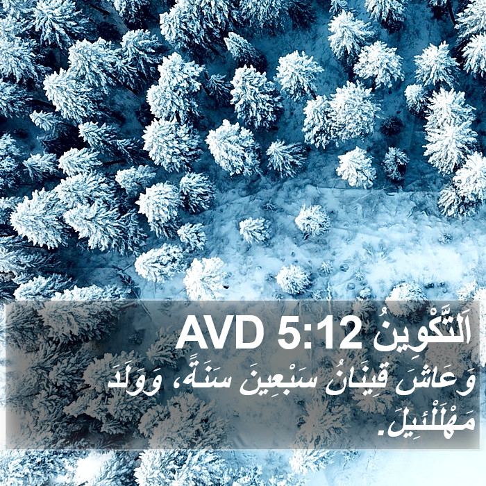 اَلتَّكْوِينُ 5:12 AVD Bible Study