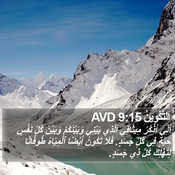 اَلتَّكْوِينُ 9:15 AVD Bible Study