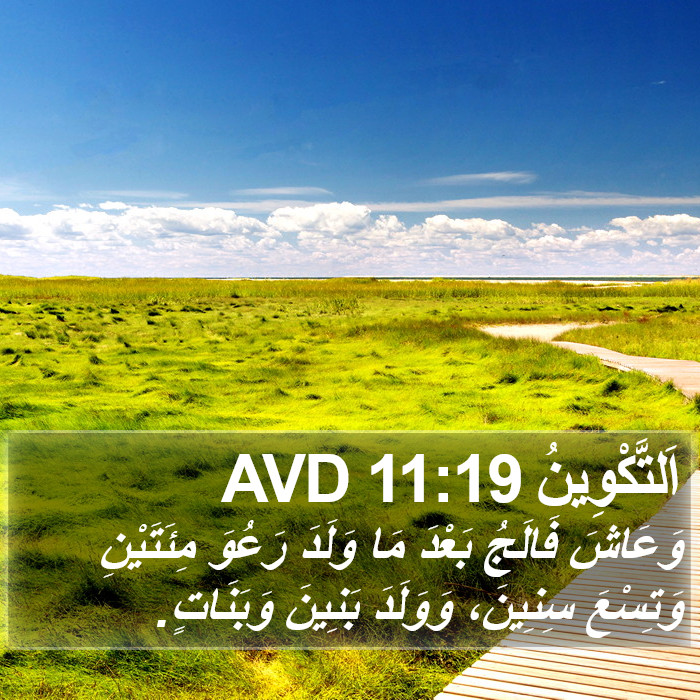 اَلتَّكْوِينُ 11:19 AVD Bible Study