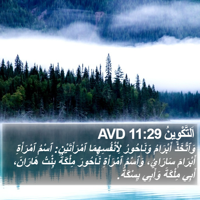 اَلتَّكْوِينُ 11:29 AVD Bible Study