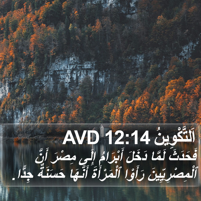 اَلتَّكْوِينُ 12:14 AVD Bible Study