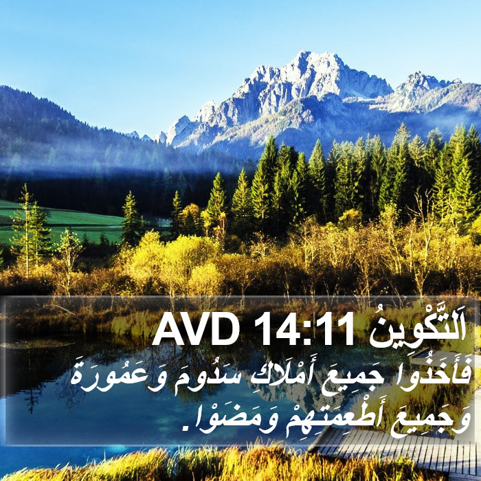 اَلتَّكْوِينُ 14:11 AVD Bible Study