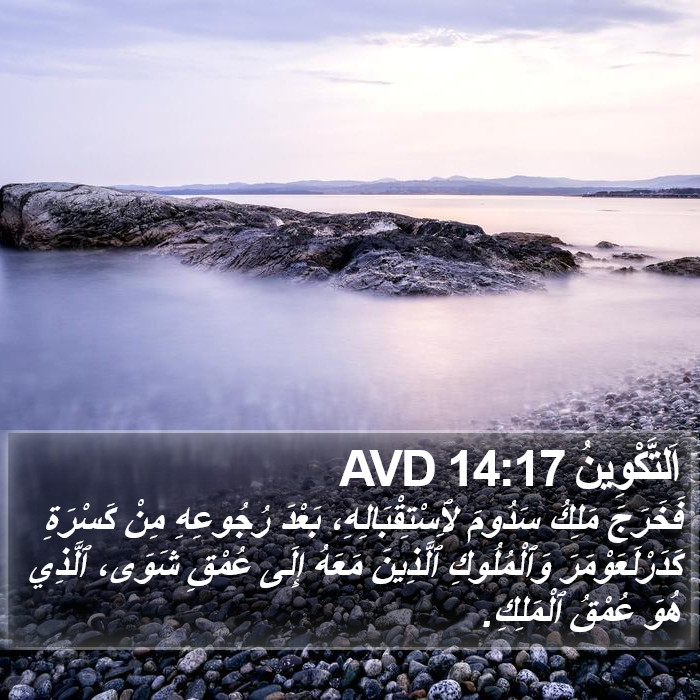 اَلتَّكْوِينُ 14:17 AVD Bible Study
