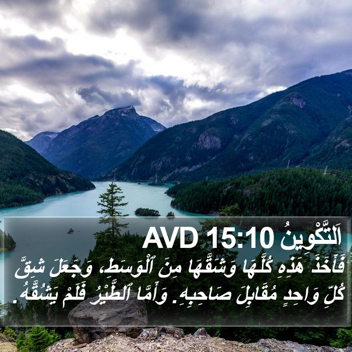 اَلتَّكْوِينُ 15:10 AVD Bible Study