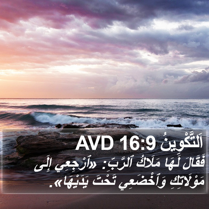 اَلتَّكْوِينُ 16:9 AVD Bible Study