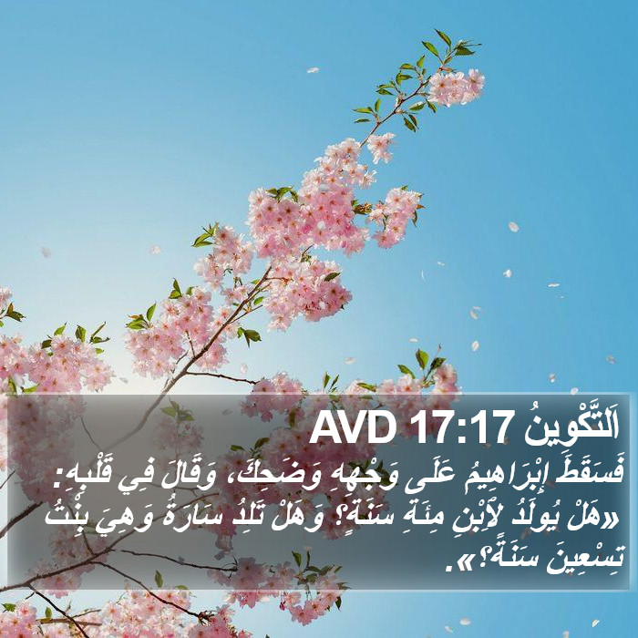 اَلتَّكْوِينُ 17:17 AVD Bible Study