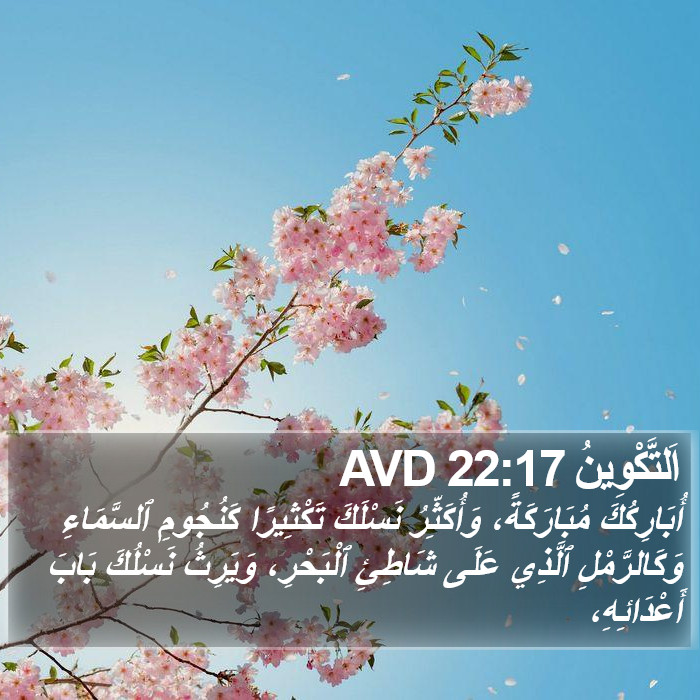 اَلتَّكْوِينُ 22:17 AVD Bible Study