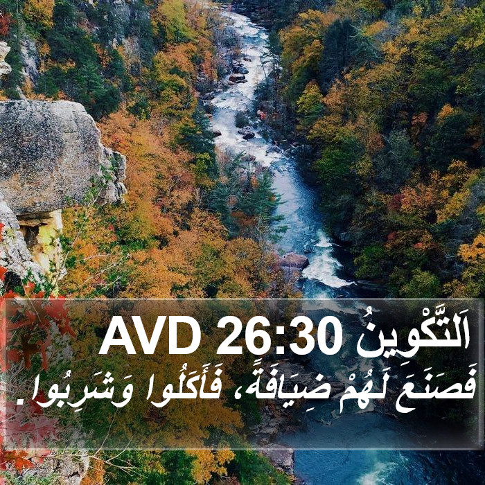 اَلتَّكْوِينُ 26:30 AVD Bible Study