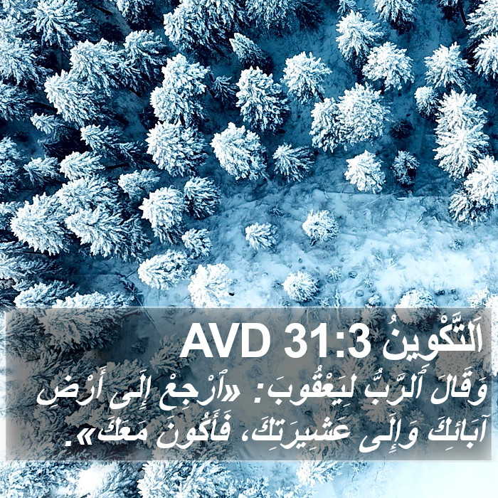 اَلتَّكْوِينُ 31:3 AVD Bible Study
