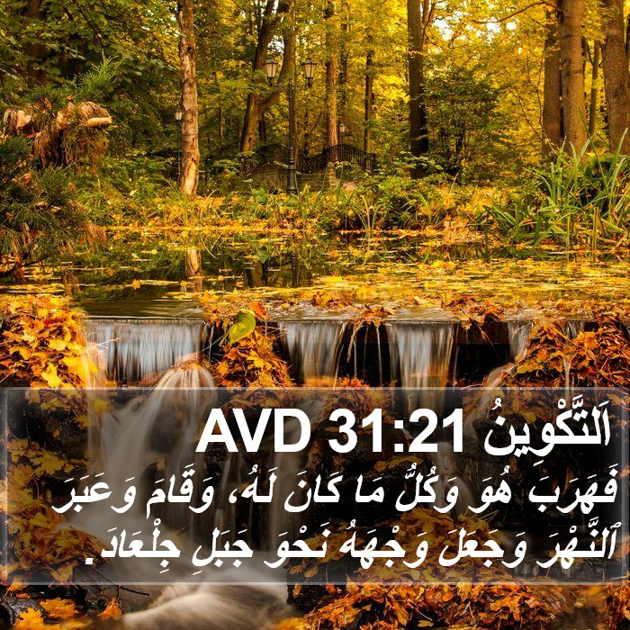 اَلتَّكْوِينُ 31:21 AVD Bible Study
