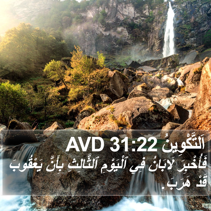 اَلتَّكْوِينُ 31:22 AVD Bible Study