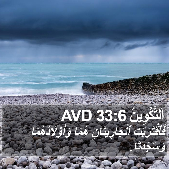 اَلتَّكْوِينُ 33:6 AVD Bible Study