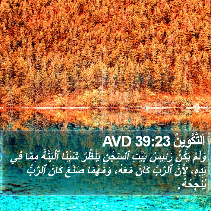 اَلتَّكْوِينُ 39:23 AVD Bible Study