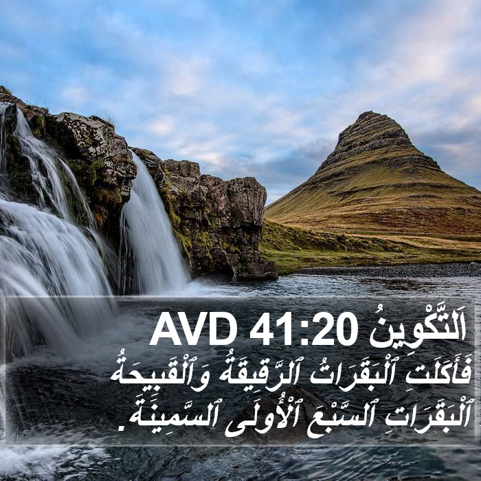 اَلتَّكْوِينُ 41:20 AVD Bible Study