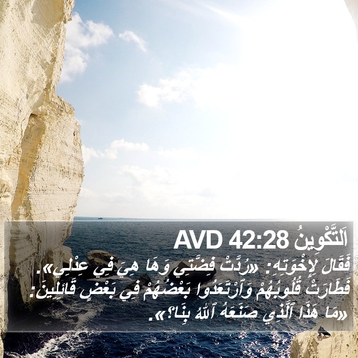 اَلتَّكْوِينُ 42:28 AVD Bible Study