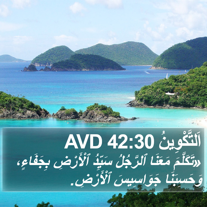 اَلتَّكْوِينُ 42:30 AVD Bible Study