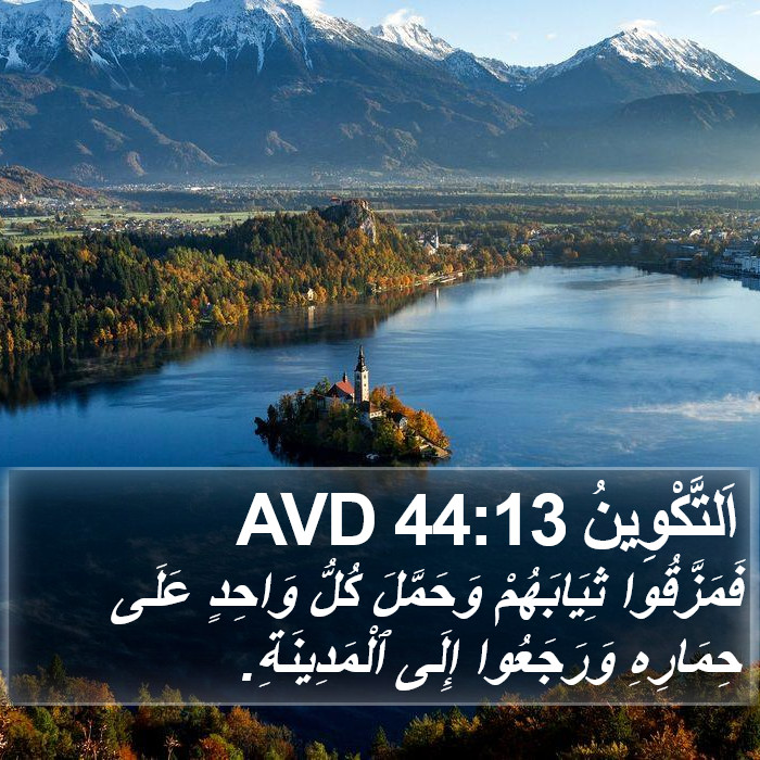 اَلتَّكْوِينُ 44:13 AVD Bible Study