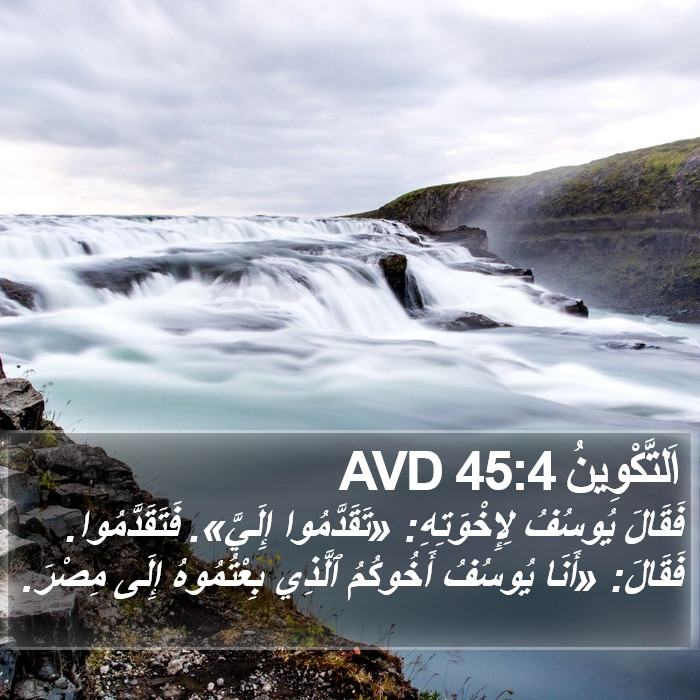 اَلتَّكْوِينُ 45:4 AVD Bible Study