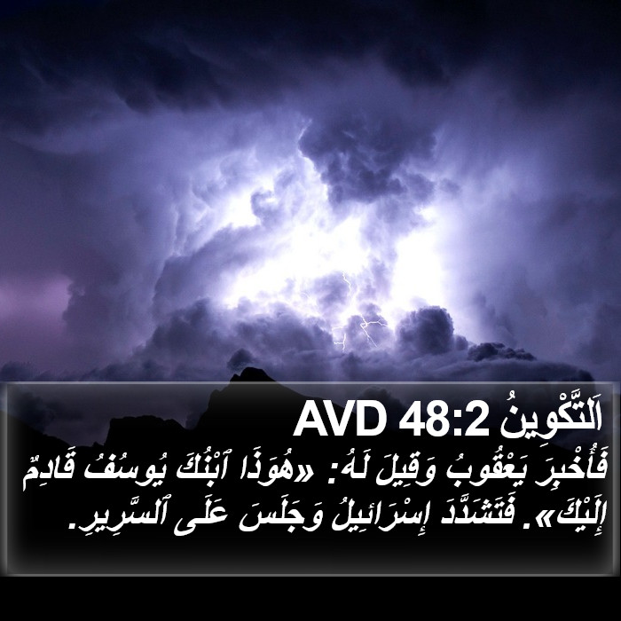 اَلتَّكْوِينُ 48:2 AVD Bible Study