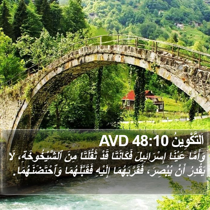 اَلتَّكْوِينُ 48:10 AVD Bible Study