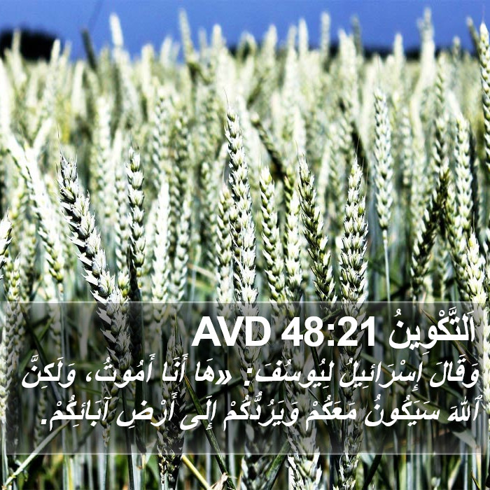 اَلتَّكْوِينُ 48:21 AVD Bible Study