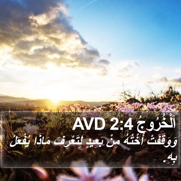 اَلْخُرُوجُ 2:4 AVD Bible Study