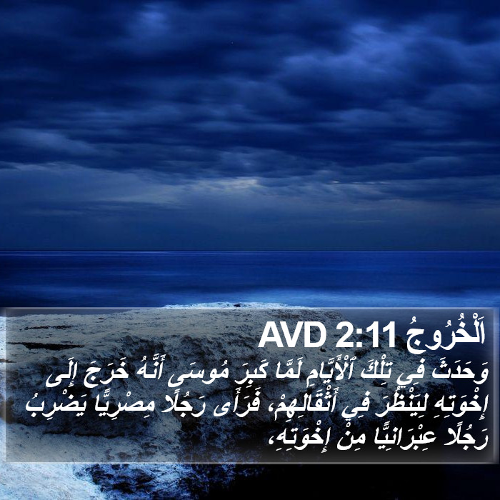 اَلْخُرُوجُ 2:11 AVD Bible Study