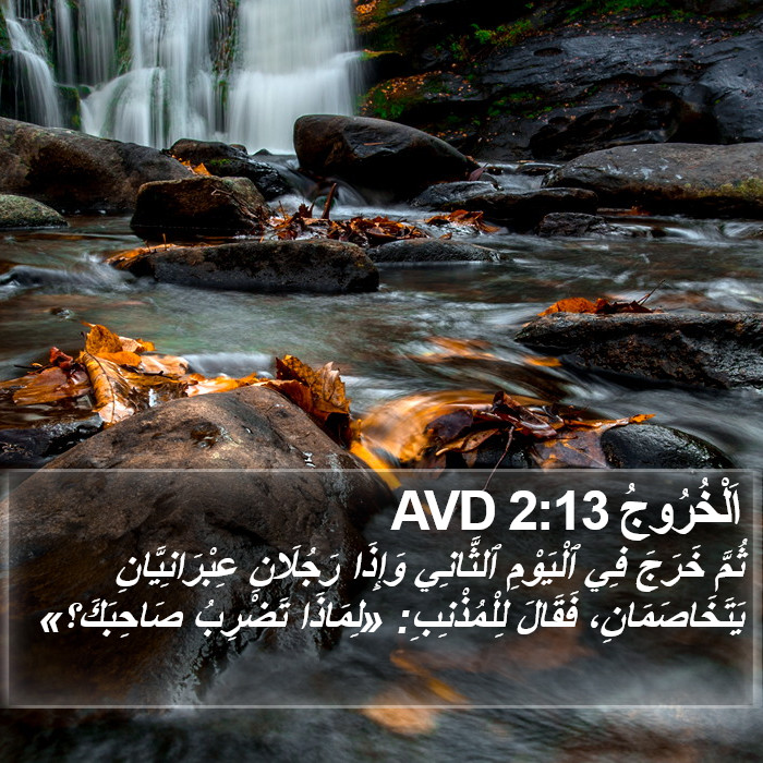 اَلْخُرُوجُ 2:13 AVD Bible Study