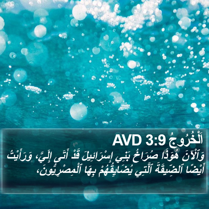 اَلْخُرُوجُ 3:9 AVD Bible Study