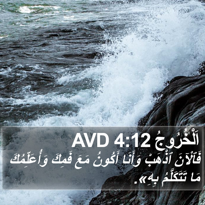 اَلْخُرُوجُ 4:12 AVD Bible Study