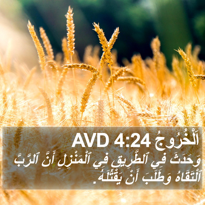 اَلْخُرُوجُ 4:24 AVD Bible Study