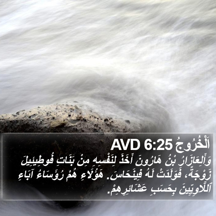 اَلْخُرُوجُ 6:25 AVD Bible Study