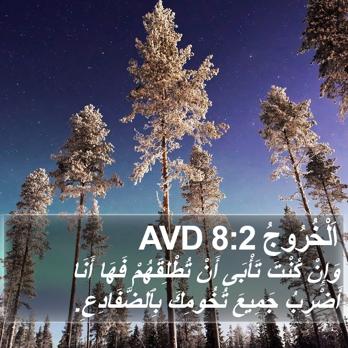 اَلْخُرُوجُ 8:2 AVD Bible Study