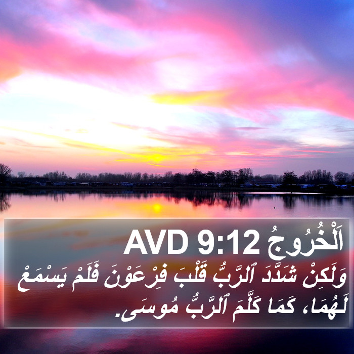 اَلْخُرُوجُ 9:12 AVD Bible Study
