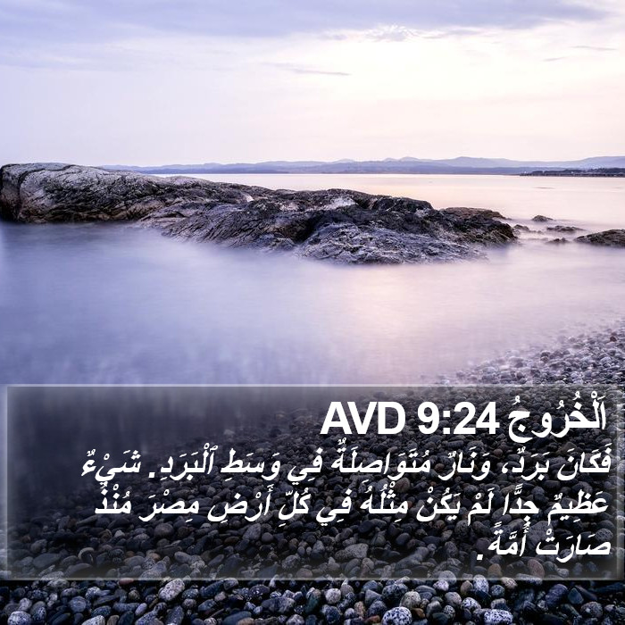 اَلْخُرُوجُ 9:24 AVD Bible Study