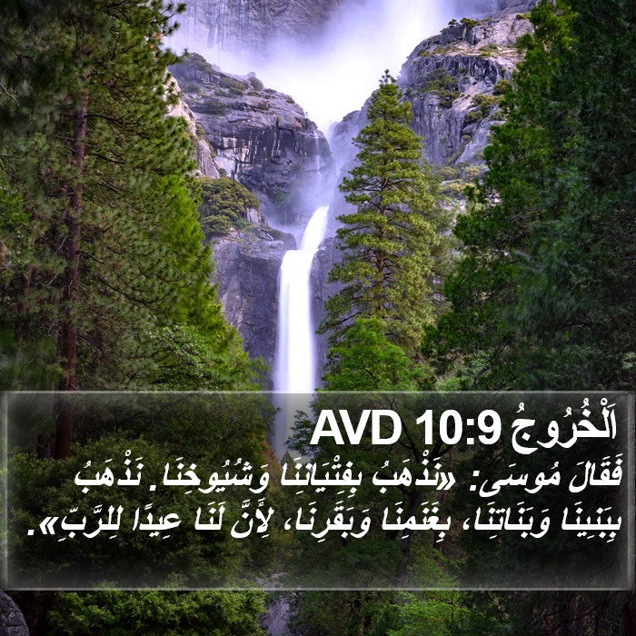 اَلْخُرُوجُ 10:9 AVD Bible Study