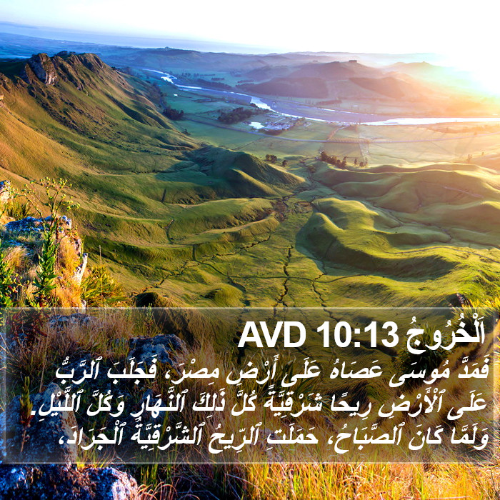 اَلْخُرُوجُ 10:13 AVD Bible Study