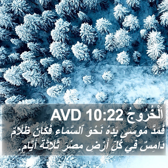اَلْخُرُوجُ 10:22 AVD Bible Study