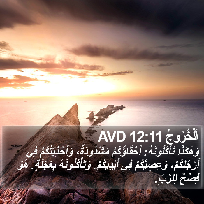 اَلْخُرُوجُ 12:11 AVD Bible Study