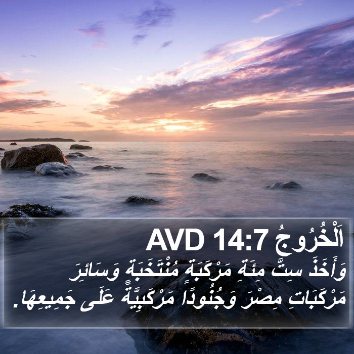 اَلْخُرُوجُ 14:7 AVD Bible Study