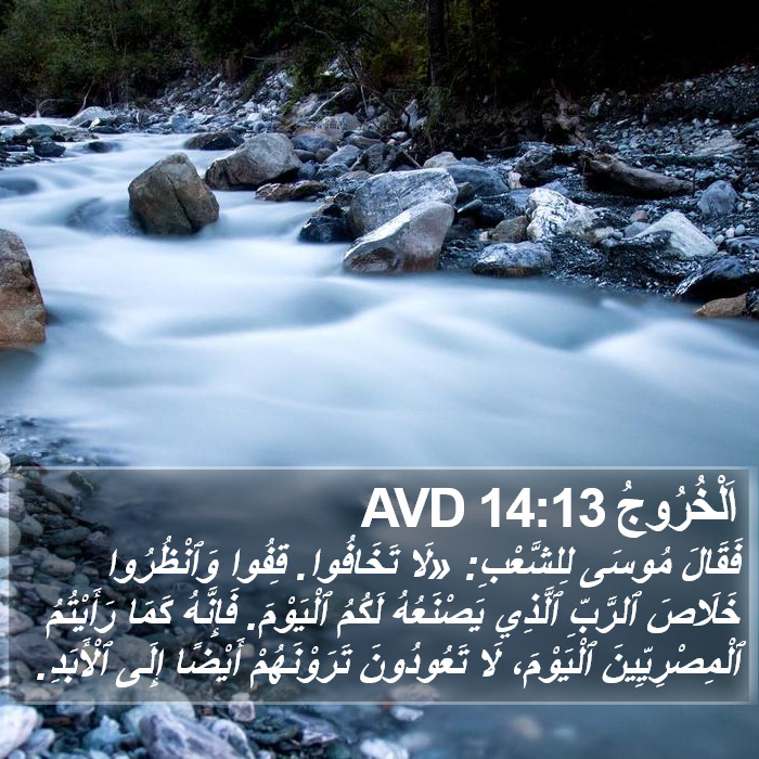 اَلْخُرُوجُ 14:13 AVD Bible Study