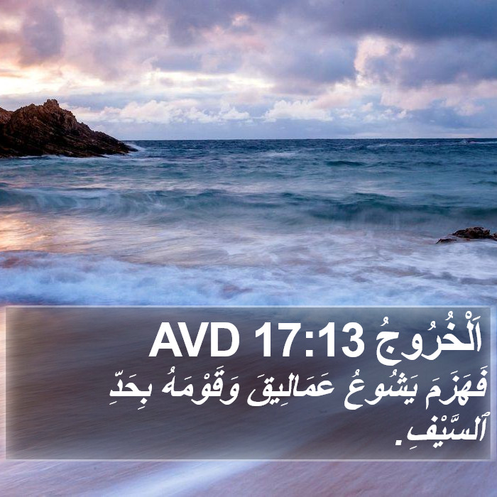 اَلْخُرُوجُ 17:13 AVD Bible Study