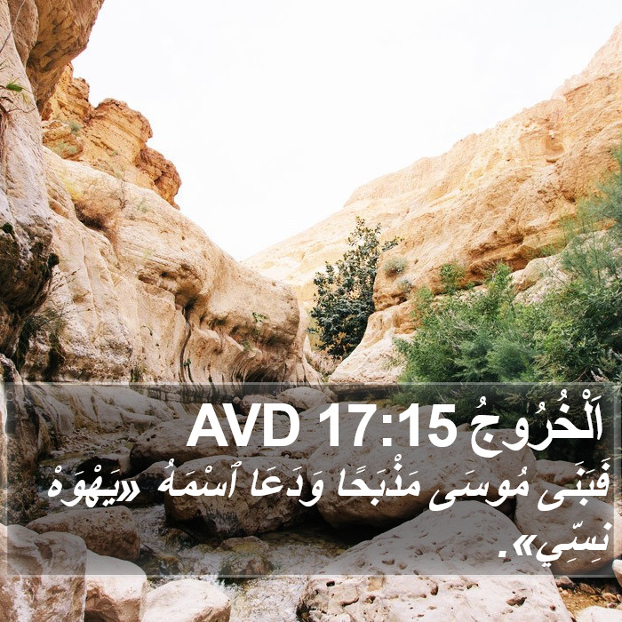 اَلْخُرُوجُ 17:15 AVD Bible Study