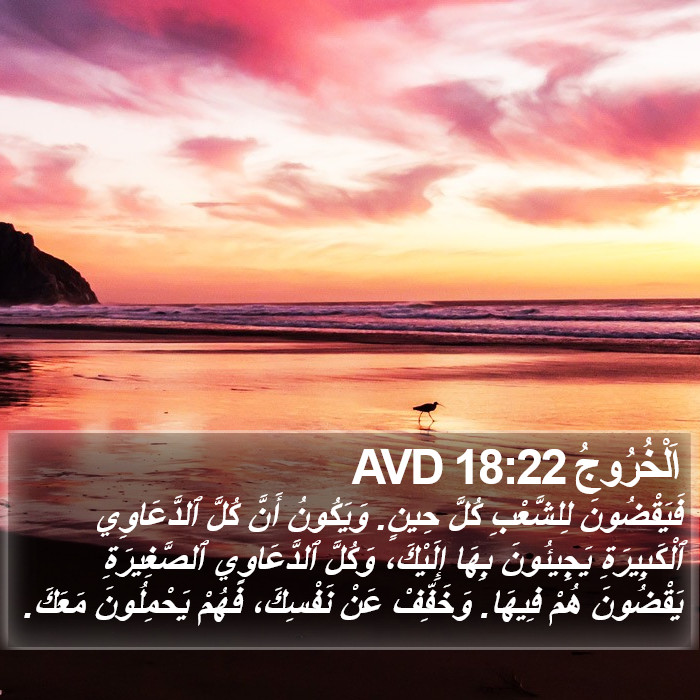 اَلْخُرُوجُ 18:22 AVD Bible Study