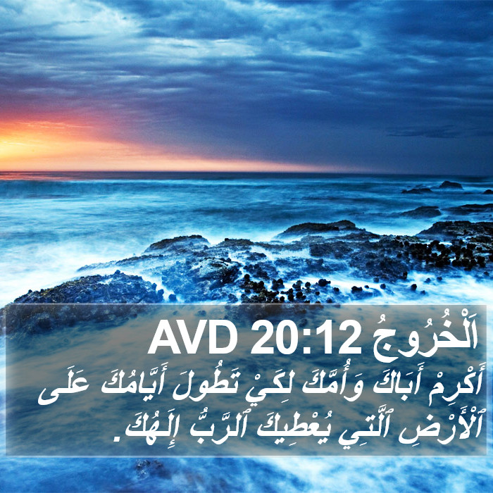اَلْخُرُوجُ 20:12 AVD Bible Study