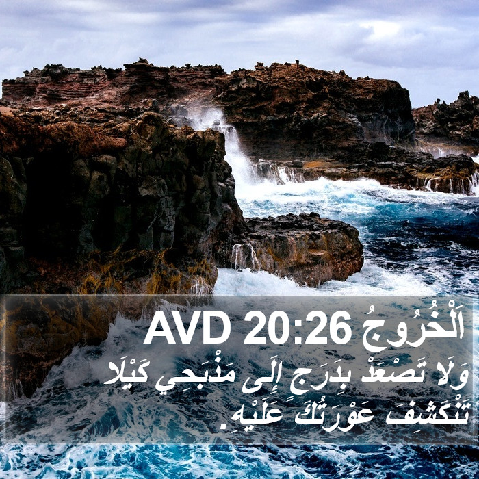اَلْخُرُوجُ 20:26 AVD Bible Study
