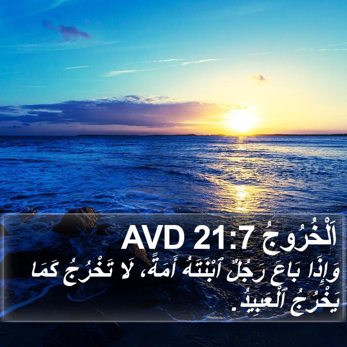 اَلْخُرُوجُ 21:7 AVD Bible Study